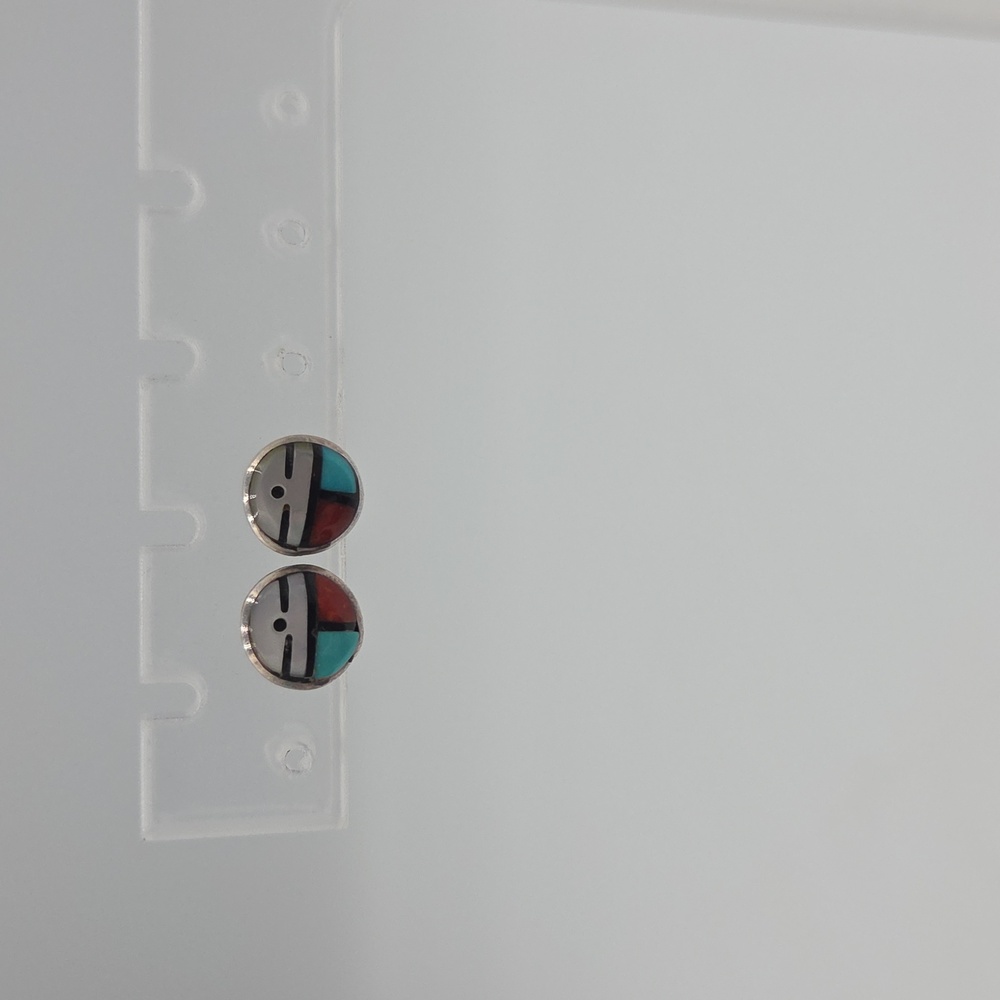 Sterling Silver Navajo Earrings